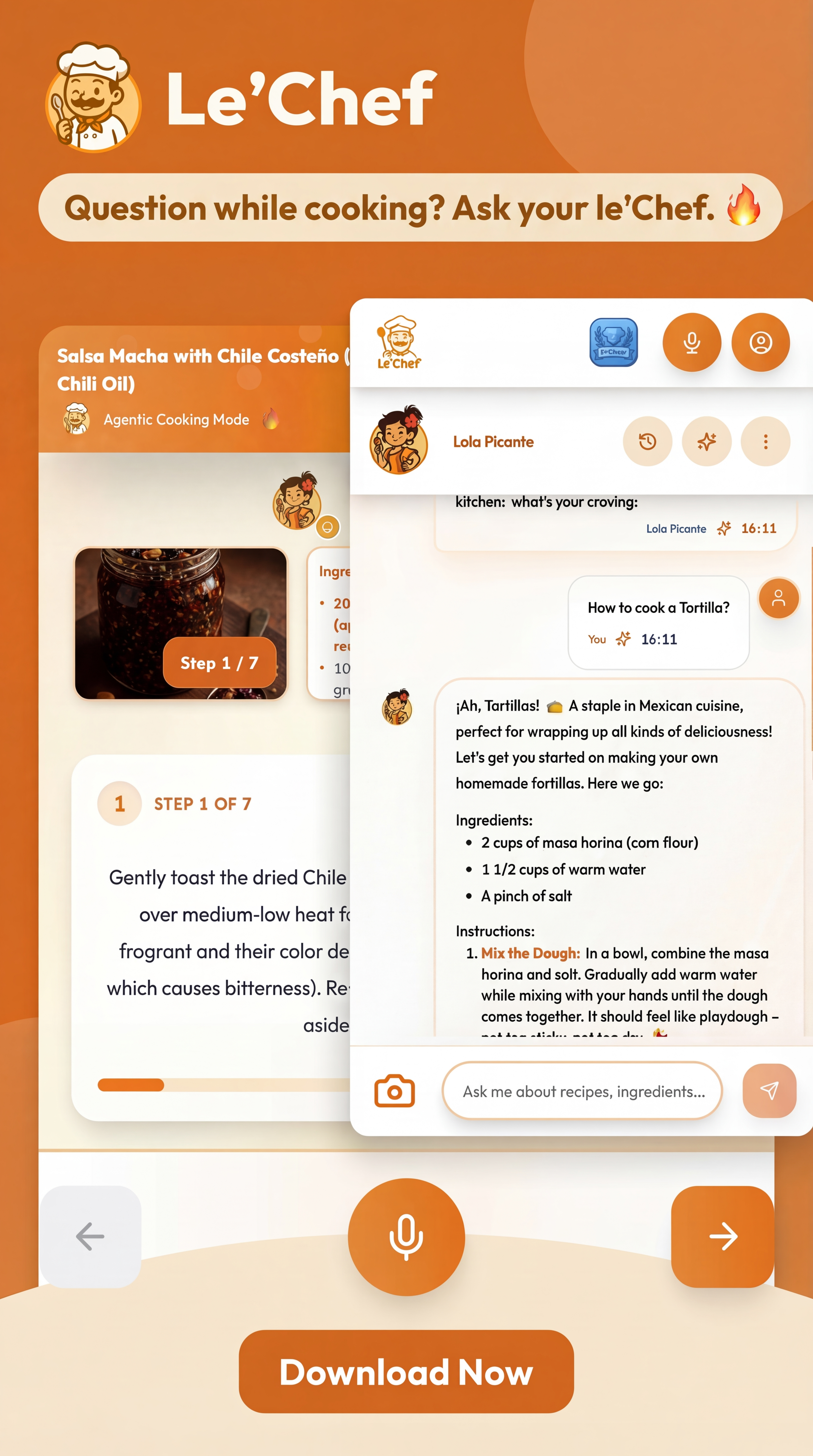le'Chef app preview